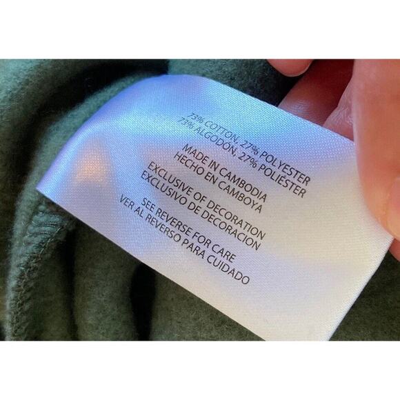 NWT $59.95 Gap Logo Hoodie Sweatshirt Size XL Men’s Green - Picture 6 of 9